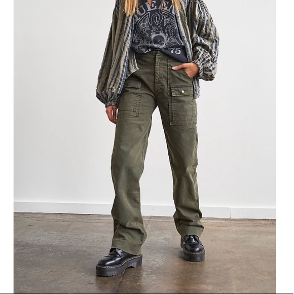 MOTHER Pants - MOTHER The Rambler Patch Pocket Pants